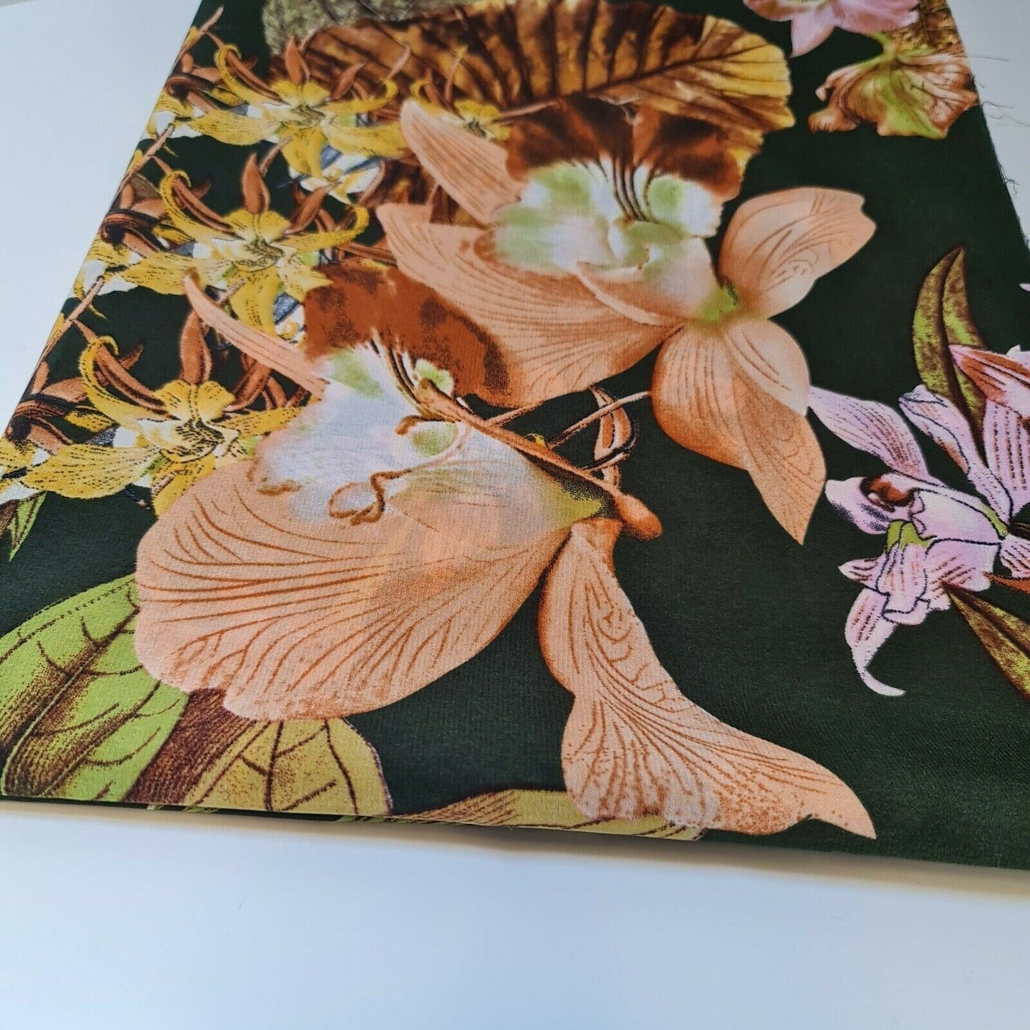 Floral, Polka, Animal & Paisley Printed Fabric – 58" Wide Georgette, Chiffon & Crepe Dress Material
