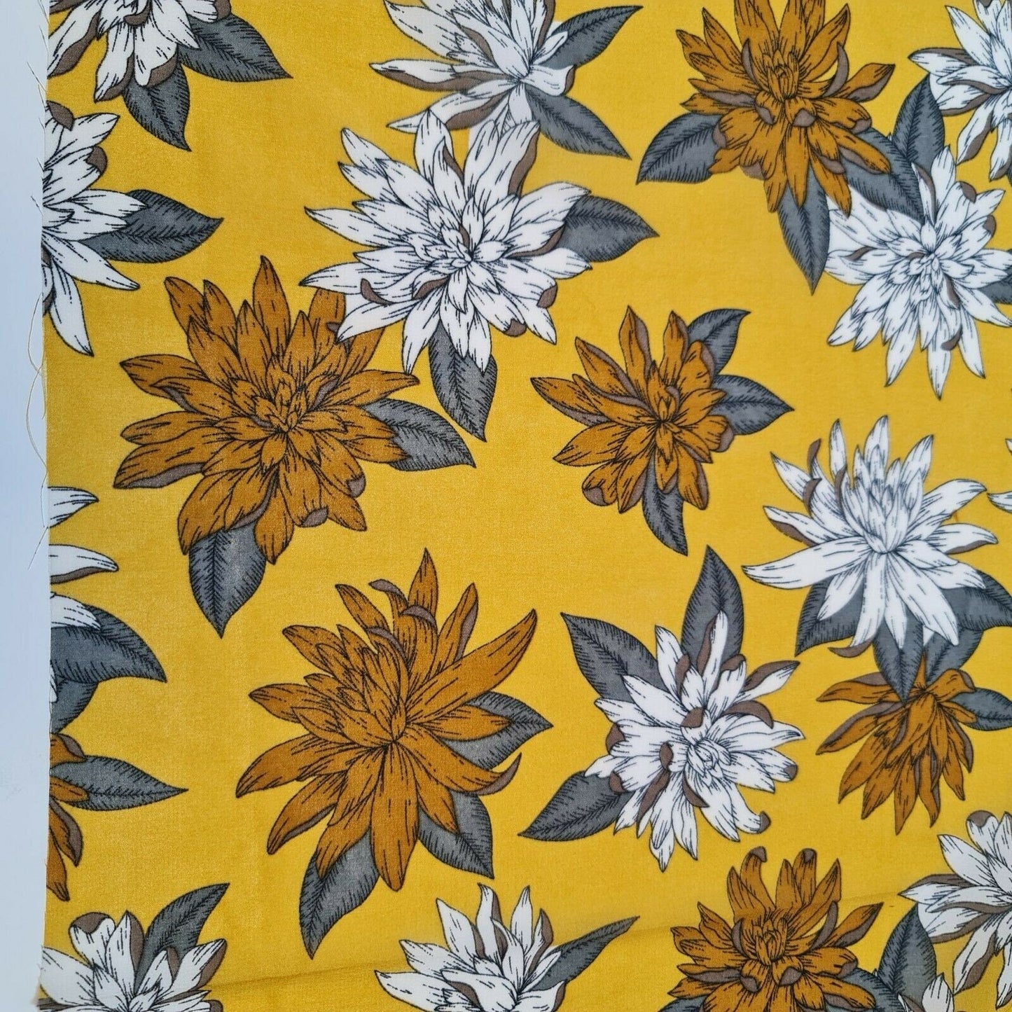 Floral, Polka, Animal & Paisley Printed Fabric – 58" Wide Georgette, Chiffon & Crepe Dress Material