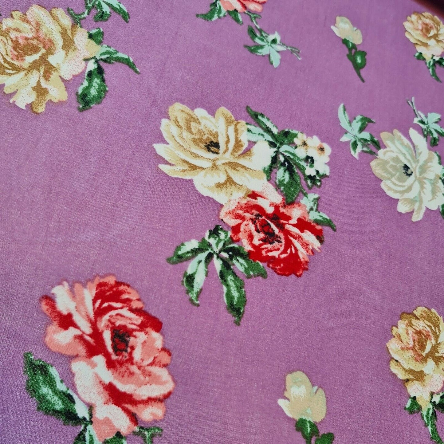Floral, Polka, Animal & Paisley Printed Fabric – 58" Wide Georgette, Chiffon & Crepe Dress Material