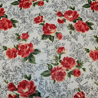 Floral, Polka, Animal & Paisley Printed Fabric – 58" Wide Georgette, Chiffon & Crepe Dress Material