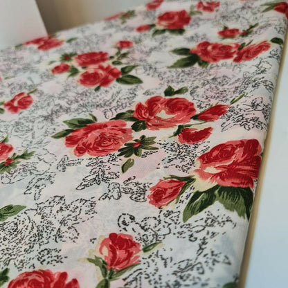 Floral, Polka, Animal & Paisley Printed Fabric – 58" Wide Georgette, Chiffon & Crepe Dress Material