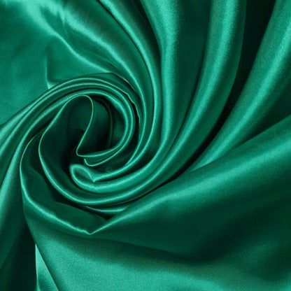 Luxury Poly Silk Satin Fabric – 58” Wide | Smooth, Shiny, Plain Material for Dressmaking, Crafts & Weddings – Sold by the Metre (EPR)