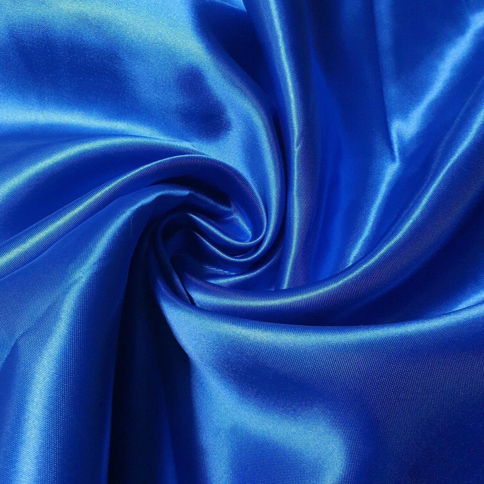 Luxury Poly Silk Satin Fabric – 58” Wide | Smooth, Shiny, Plain Material for Dressmaking, Crafts & Weddings – Sold by the Metre (EPR)