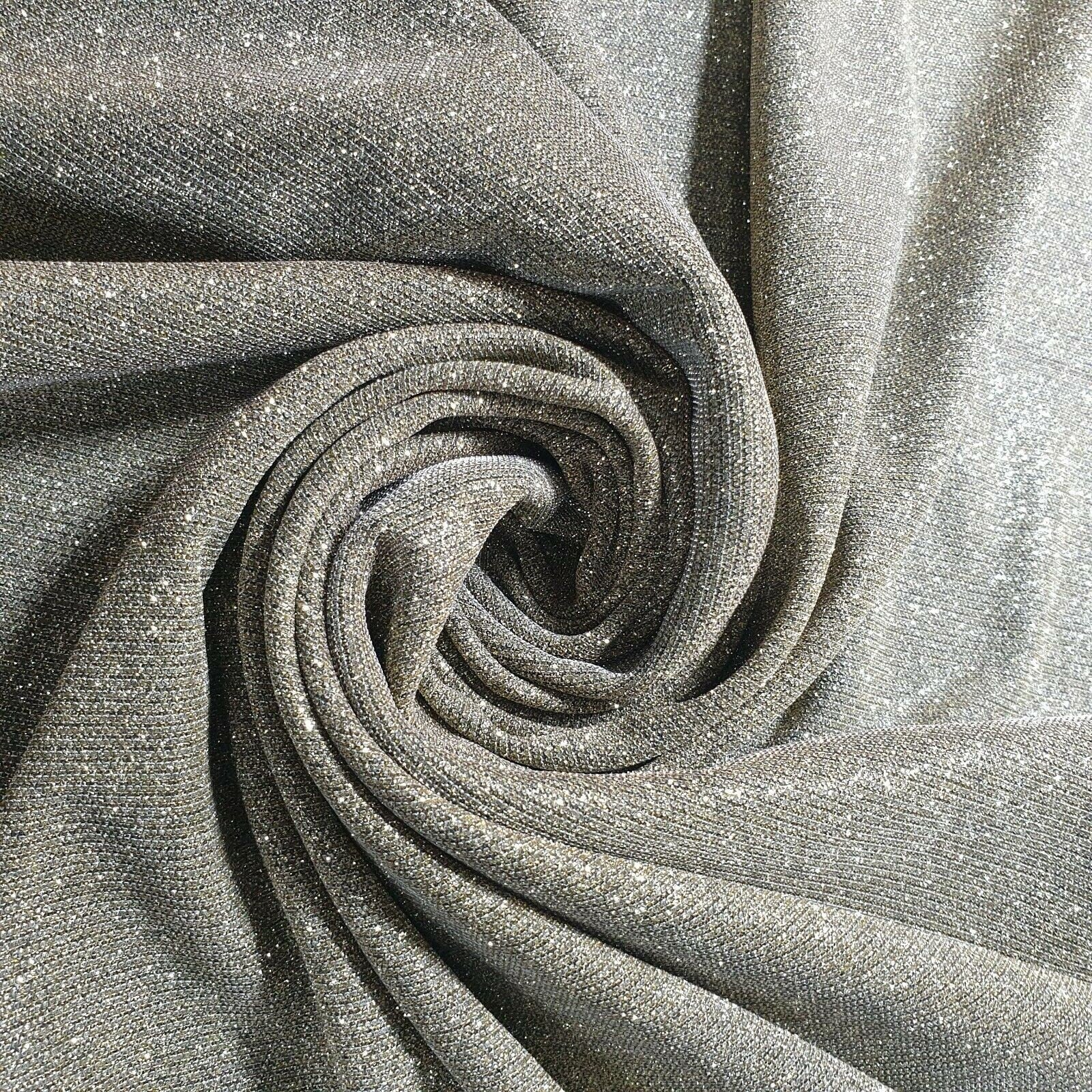 Shimmer Moonlight Stretch Glitter Nylon Fabric – 58