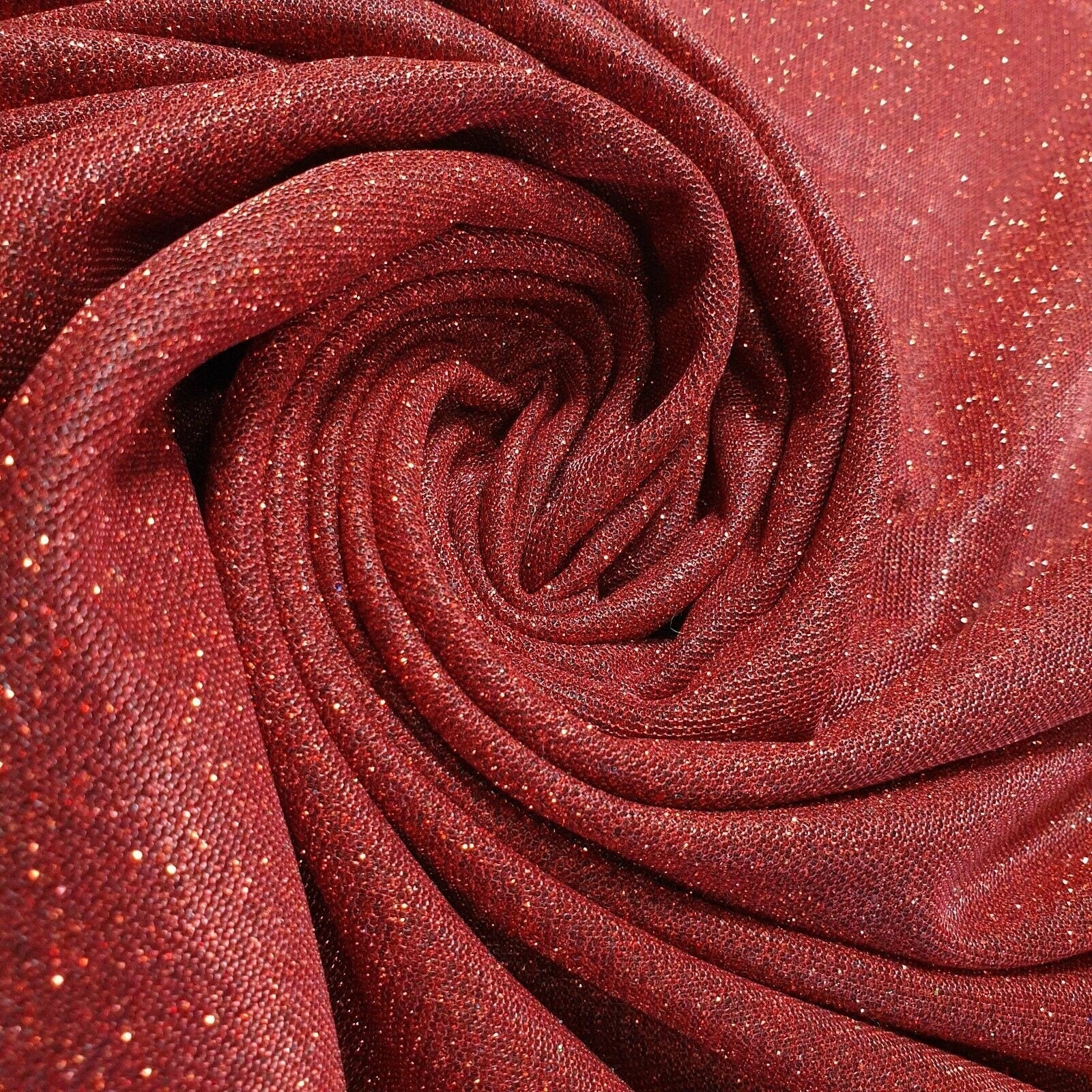 Shimmer Moonlight Stretch Glitter Nylon Fabric – 58