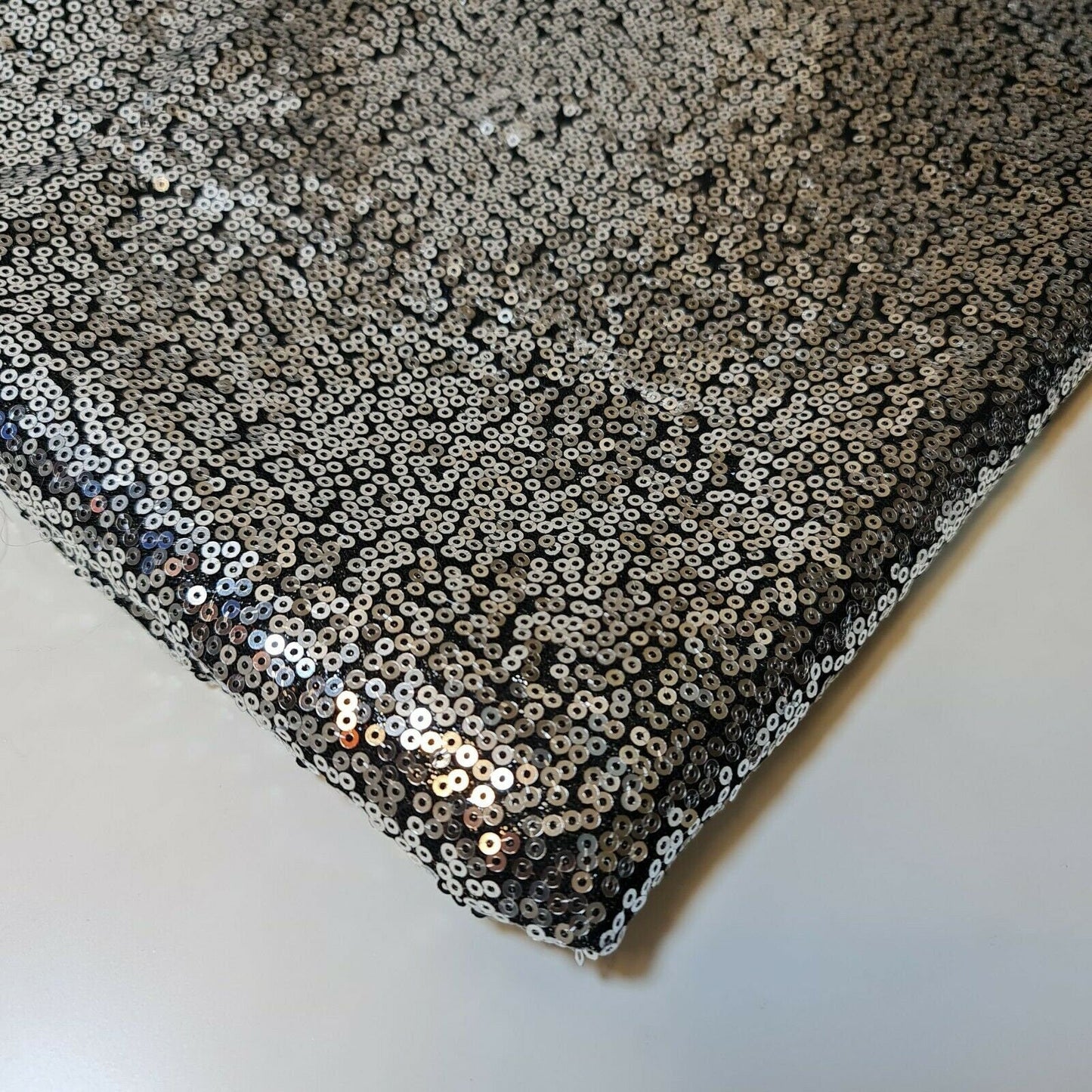 Sequin Fabric – Sparkly Shiny Bling, 58" Wide Dress, Craft & Table Drape Material with 50" Embroidered Sequins