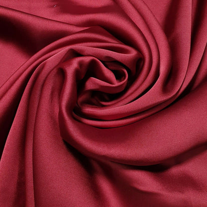 Silky Charmeuse Satin Fabric – 44" Wide Luxury Glossy Silk-Like Weave for Bridal Dress, Draping & Décor