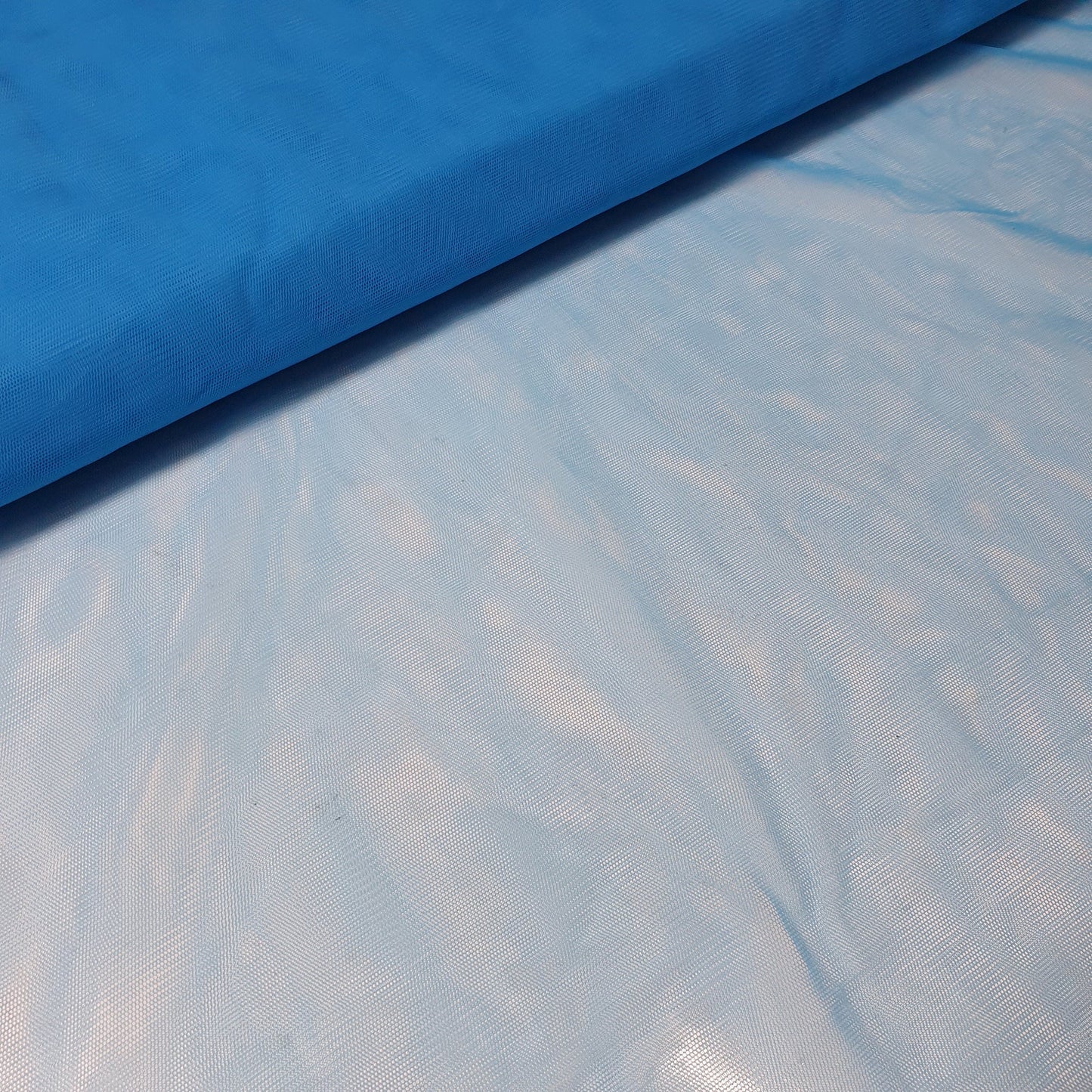 Premium Power Net Fabric – 58" Wide 2-Way Stretch Mesh Sheer Lining & Dress Material