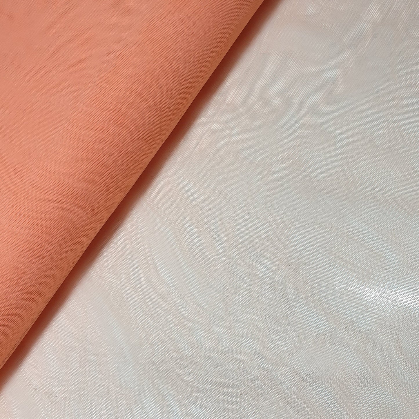 Premium Power Net Fabric – 58" Wide 2-Way Stretch Mesh Sheer Lining & Dress Material