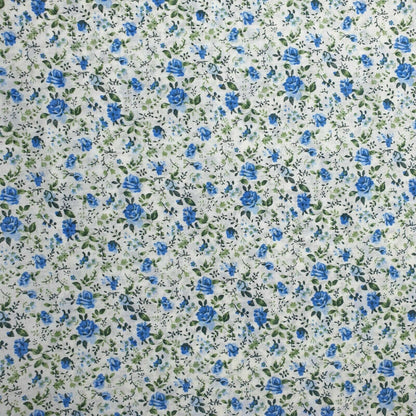 Printed Polycotton Fabric – 44" Wide – Floral, Animal, Nautical, Stars, Stripes, Fruit & Seasonal Craft Material by the Metre