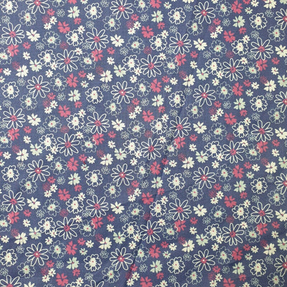 Printed Polycotton Fabric – 44" Wide – Floral, Animal, Nautical, Stars, Stripes, Fruit & Seasonal Craft Material by the Metre