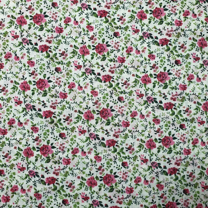 Printed Polycotton Fabric – 44" Wide – Floral, Animal, Nautical, Stars, Stripes, Fruit & Seasonal Craft Material by the Metre