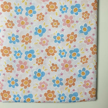 Printed Polycotton Fabric – 44" Wide – Floral, Animal, Nautical, Stars, Stripes, Fruit & Seasonal Craft Material by the Metre