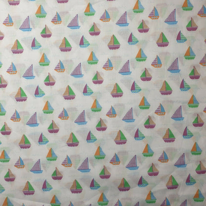 Printed Polycotton Fabric – 44" Wide – Floral, Animal, Nautical, Stars, Stripes, Fruit & Seasonal Craft Material by the Metre