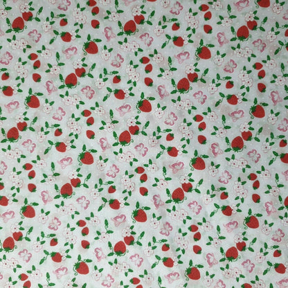 Printed Polycotton Fabric – 44" Wide – Floral, Animal, Nautical, Stars, Stripes, Fruit & Seasonal Craft Material by the Metre