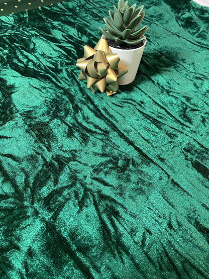 Premium Marble Crushed Velvet Fabric – 58" Wide Solid Colours Medium Weight Stretch Material