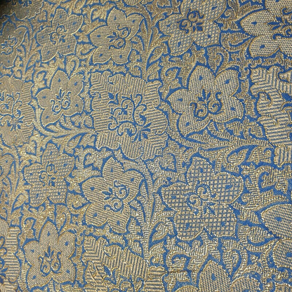Indian Jacquard Banarasi Brocade Fabric – 44" Wide Print for Dress, Craft & Décor by the Metre