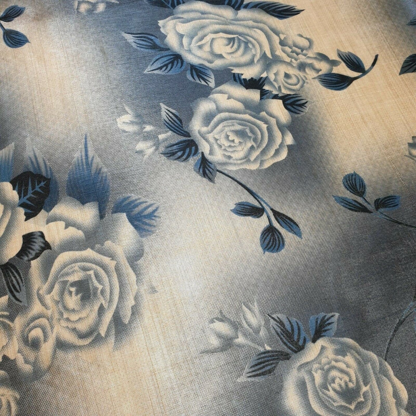Polyester Faux Raw Silk Digital Print Fabric – 44" Wide Floral, Abstract & Frida Kahlo Inspired Dress, Craft & Quilting