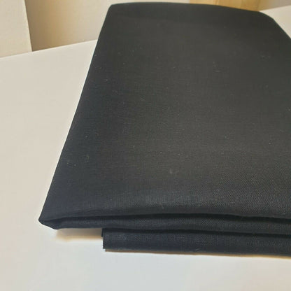 100% Cotton Voile / Rubia Cambric Mercerised Fabric – 90 cm Wide Plain Material for Dressmaking, Lining & Crafts