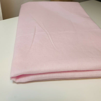 100% Cotton Voile / Rubia Cambric Mercerised Fabric – 90 cm Wide Plain Material for Dressmaking, Lining & Crafts
