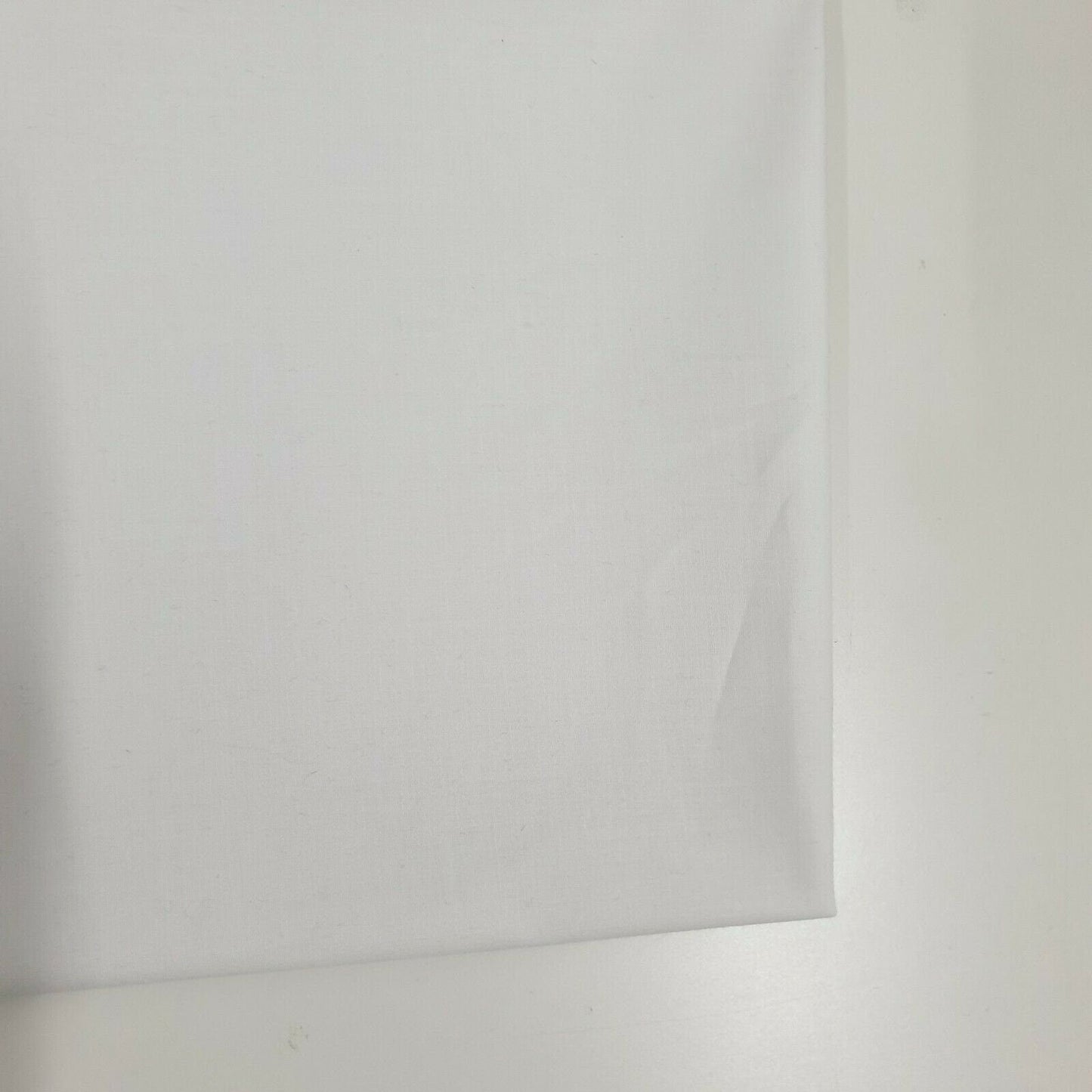 100% Cotton Cambric Poplin Fabric – Soft Egyptian Cotton, 44” Wide | Plain, Lightweight Material for Dressmaking & Crafts