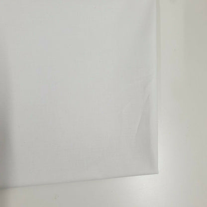 100% Cotton Cambric Poplin Fabric – Soft Egyptian Cotton, 44” Wide | Plain, Lightweight Material for Dressmaking & Crafts