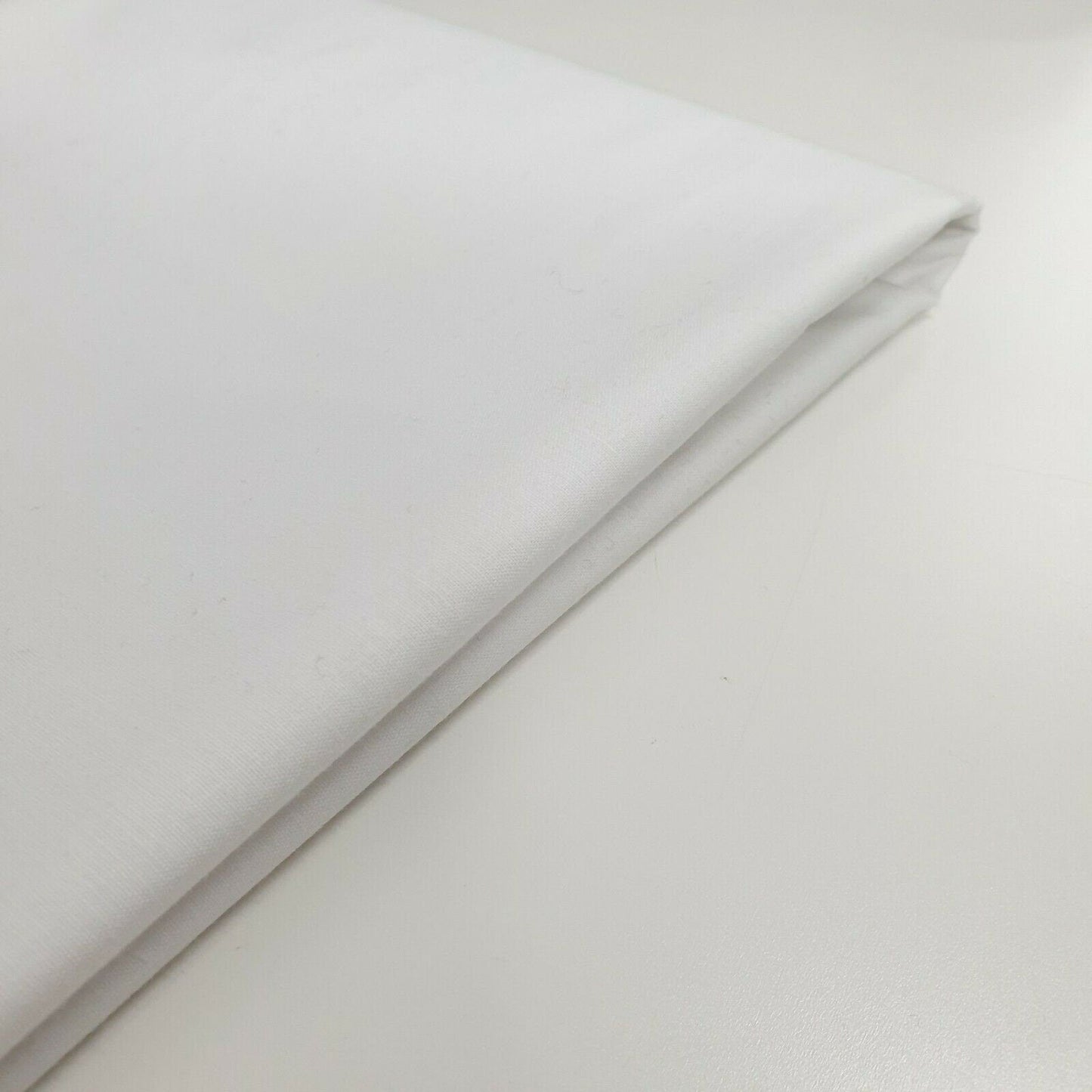 100% Cotton Cambric Poplin Fabric – Soft Egyptian Cotton, 44” Wide | Plain, Lightweight Material for Dressmaking & Crafts