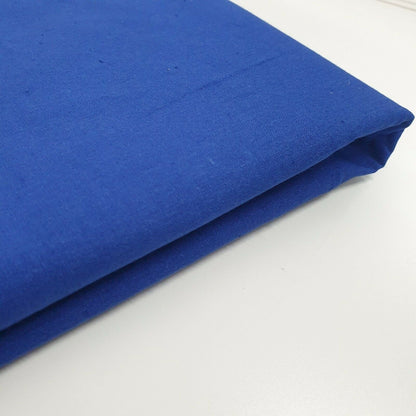 100% Cotton Cambric Poplin Fabric – Soft Egyptian Cotton, 44” Wide | Plain, Lightweight Material for Dressmaking & Crafts