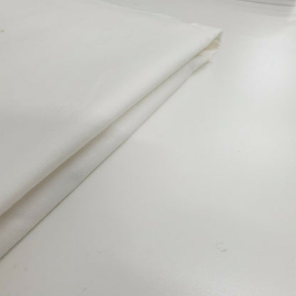 100% Cotton Cambric Poplin Fabric – Soft Egyptian Cotton, 44” Wide | Plain, Lightweight Material for Dressmaking & Crafts