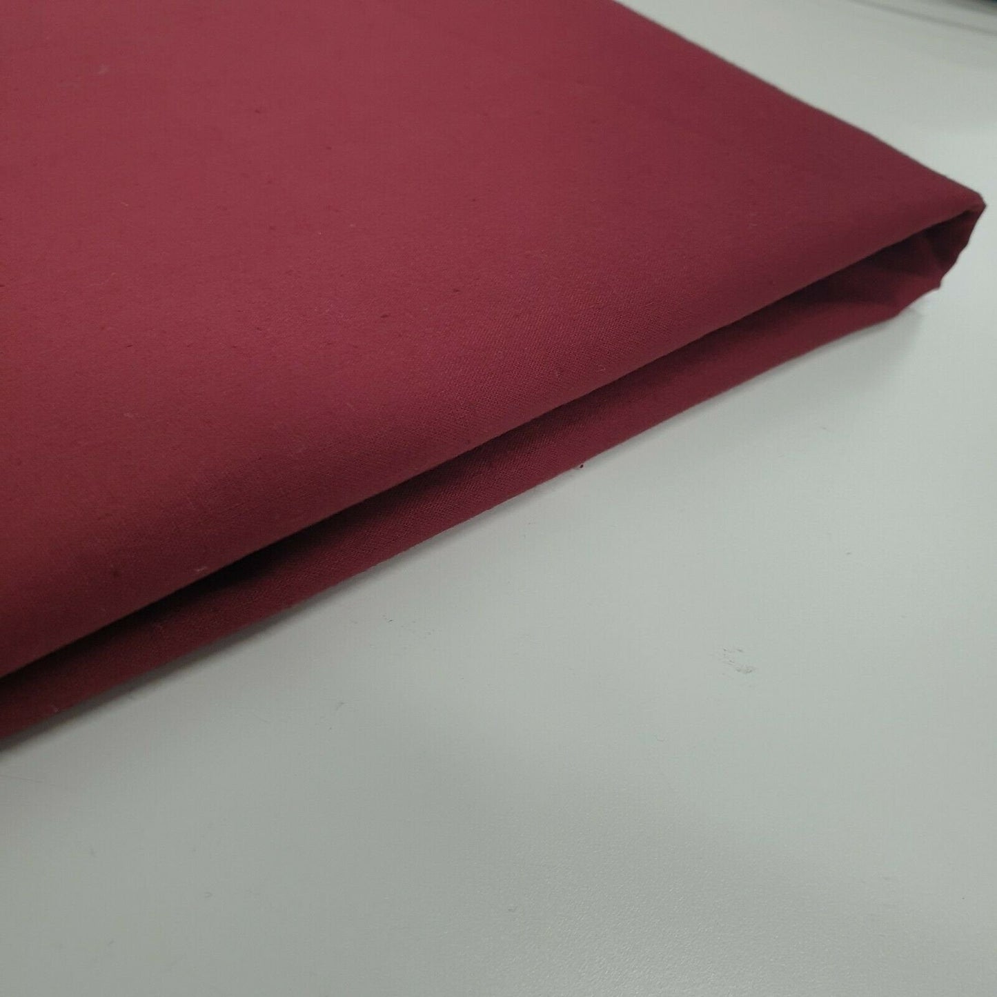 100% Cotton Cambric Poplin Fabric – Soft Egyptian Cotton, 44” Wide | Plain, Lightweight Material for Dressmaking & Crafts