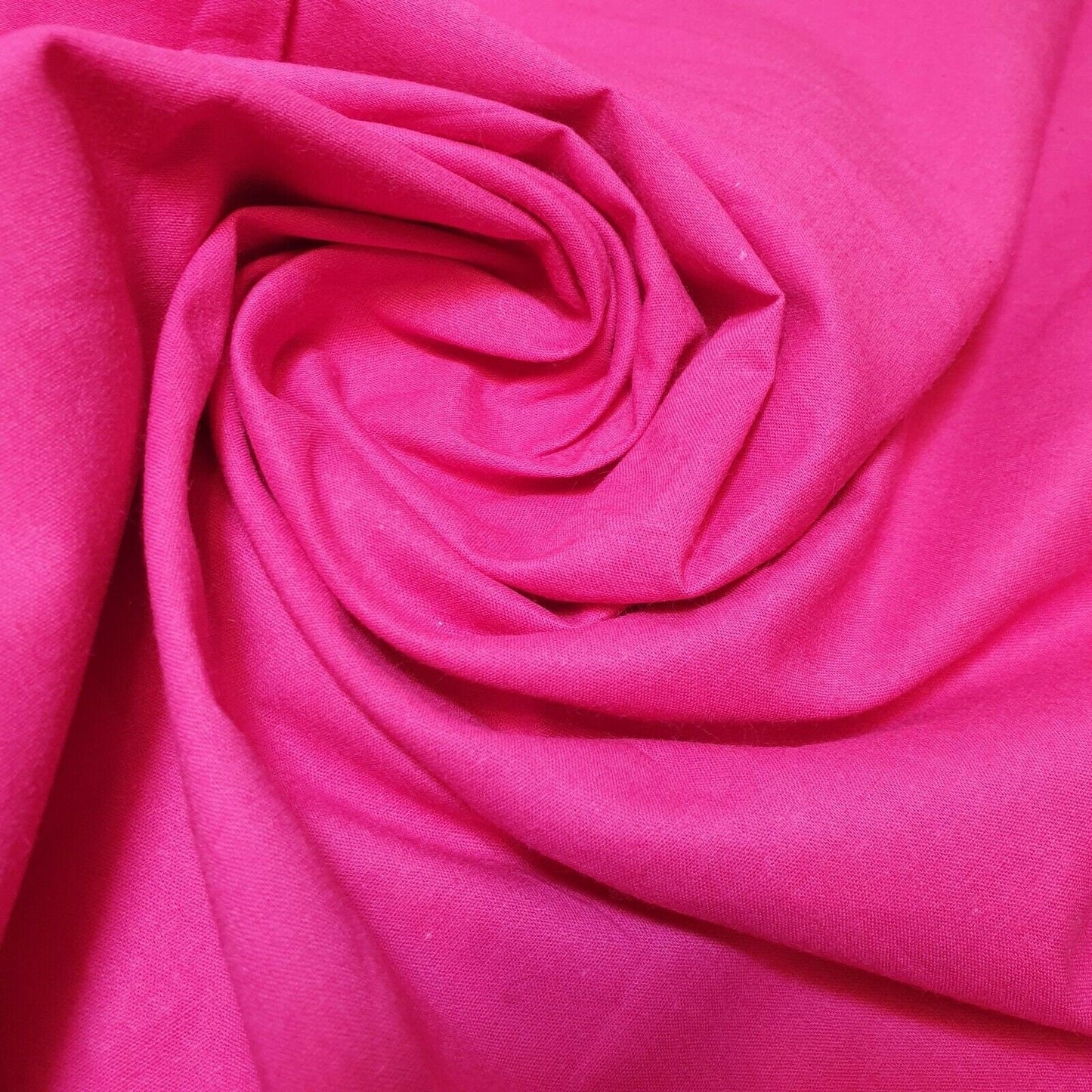 100% Cotton Cambric Poplin Fabric – Soft Egyptian Cotton, 44” Wide | Plain, Lightweight Material for Dressmaking & Crafts