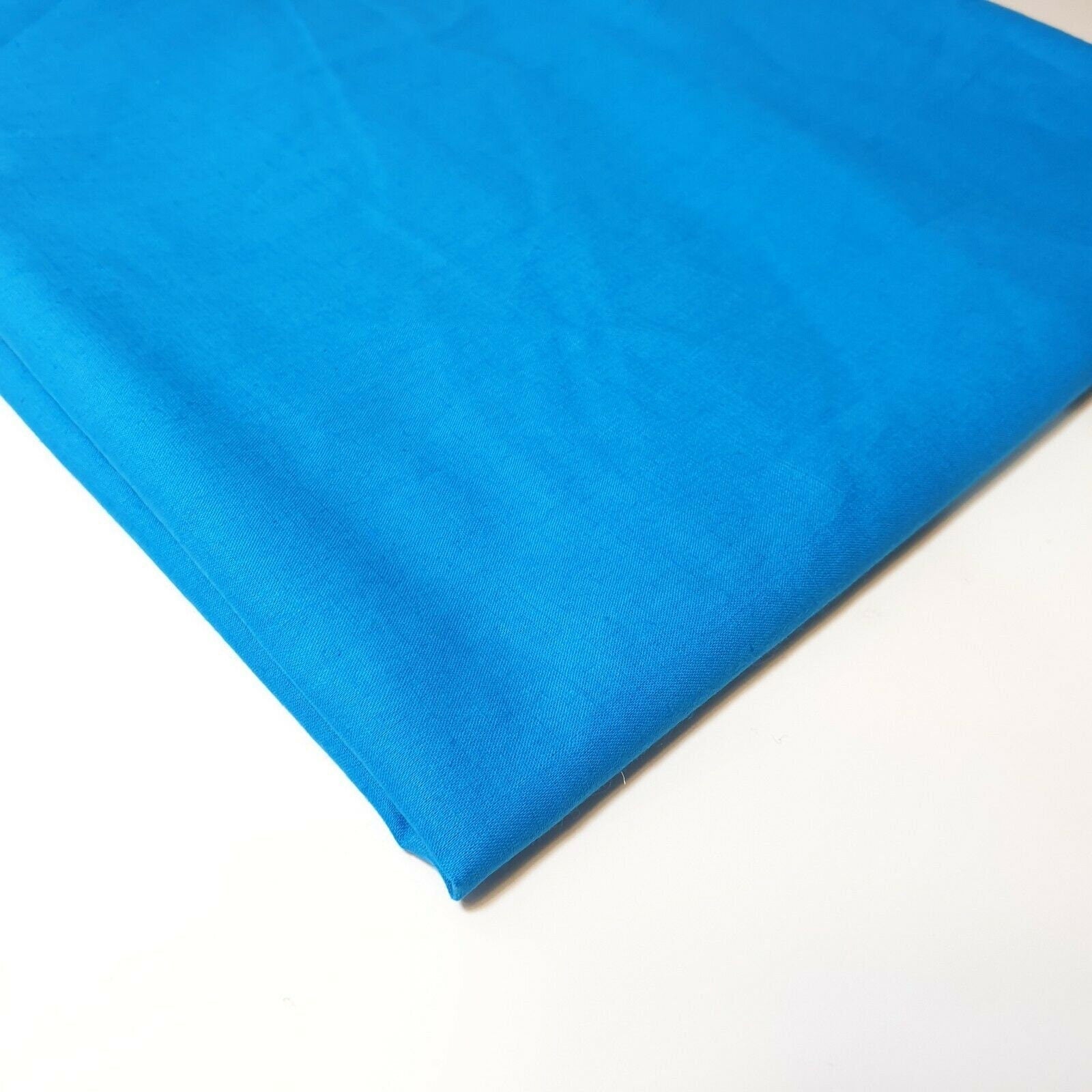 100% Cotton Cambric Poplin Fabric – Soft Egyptian Cotton, 44” Wide | Plain, Lightweight Material for Dressmaking & Crafts
