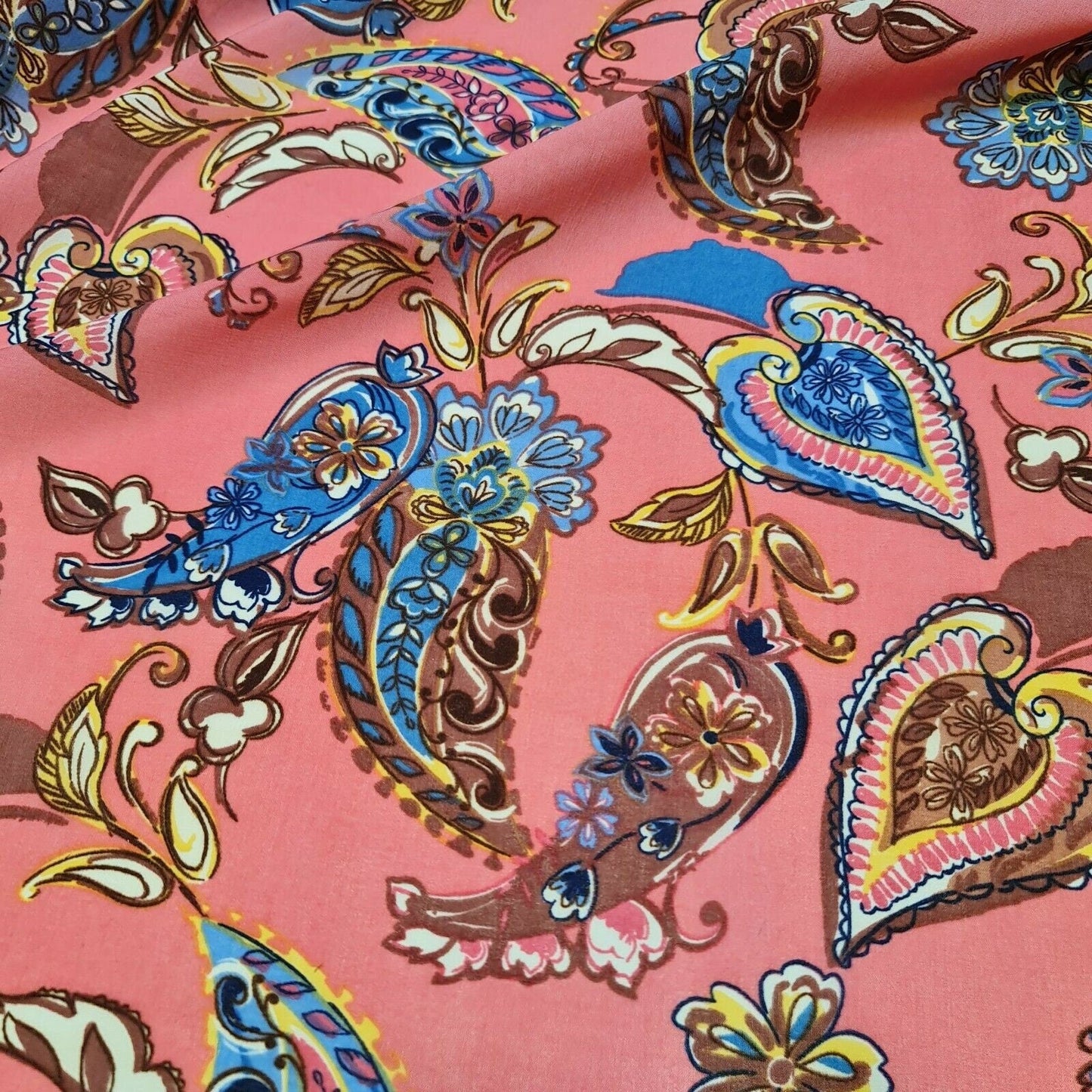 Floral, Polka, Animal & Paisley Printed Fabric – 58" Wide Georgette, Chiffon & Crepe Dress Material