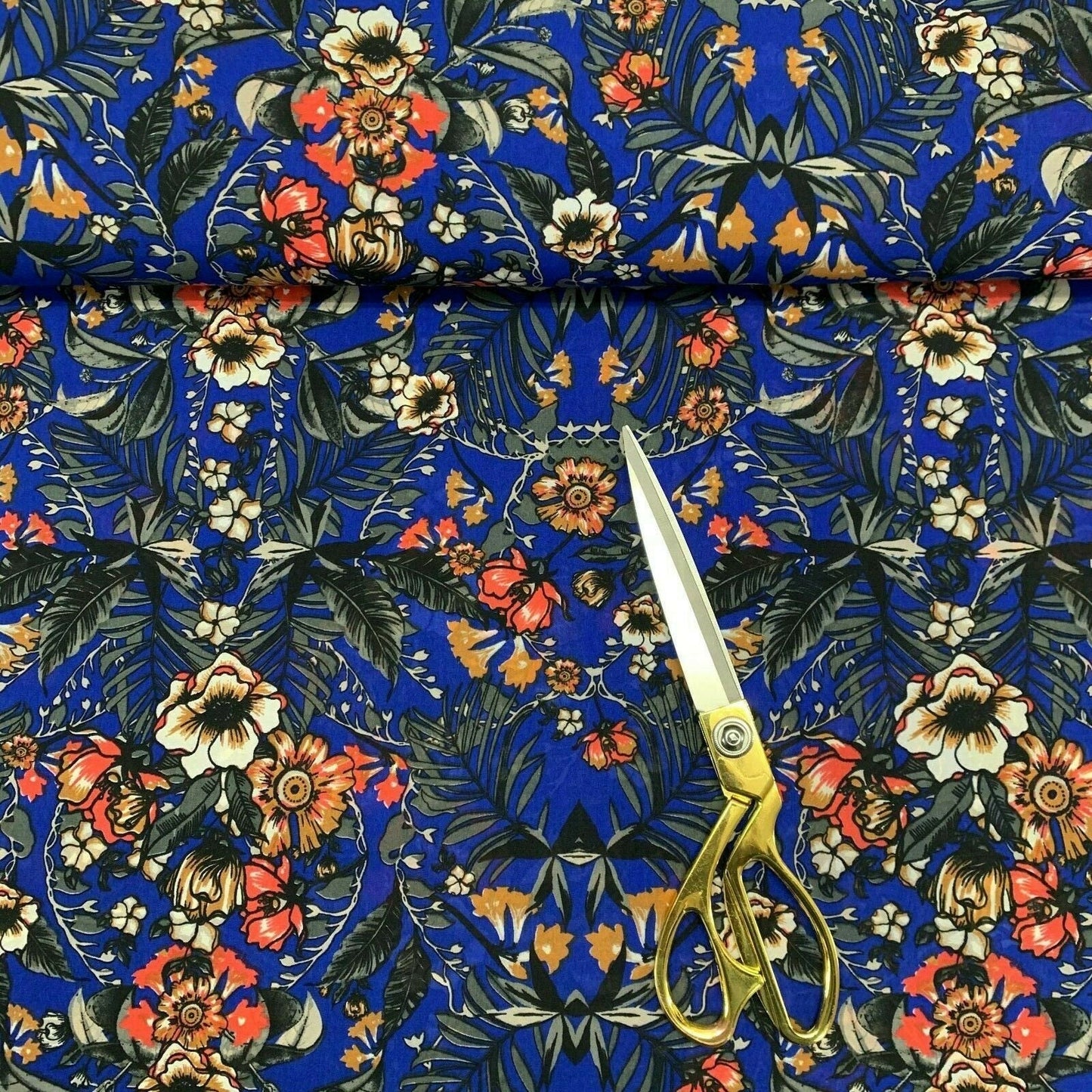 Floral, Polka, Animal & Paisley Printed Fabric – 58" Wide Georgette, Chiffon & Crepe Dress Material