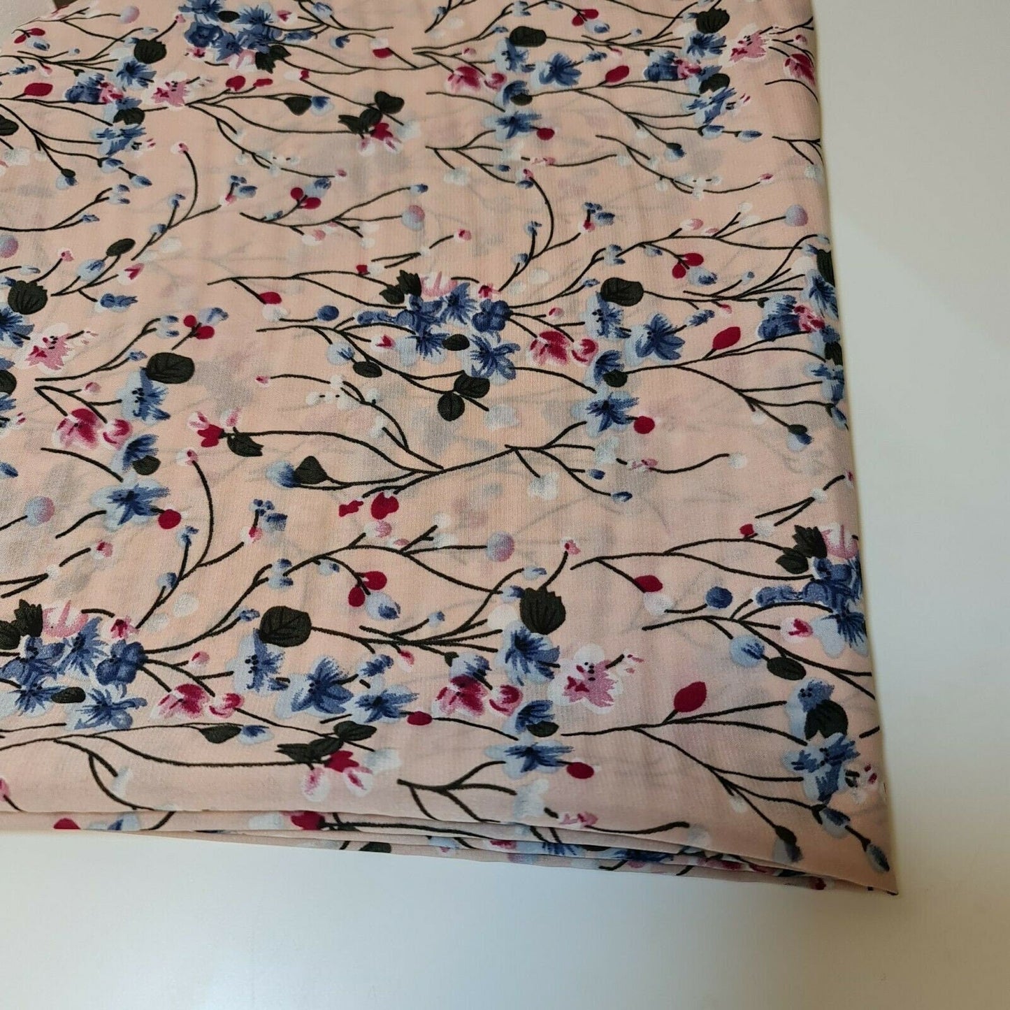 Floral, Polka, Animal & Paisley Printed Fabric – 58" Wide Georgette, Chiffon & Crepe Dress Material
