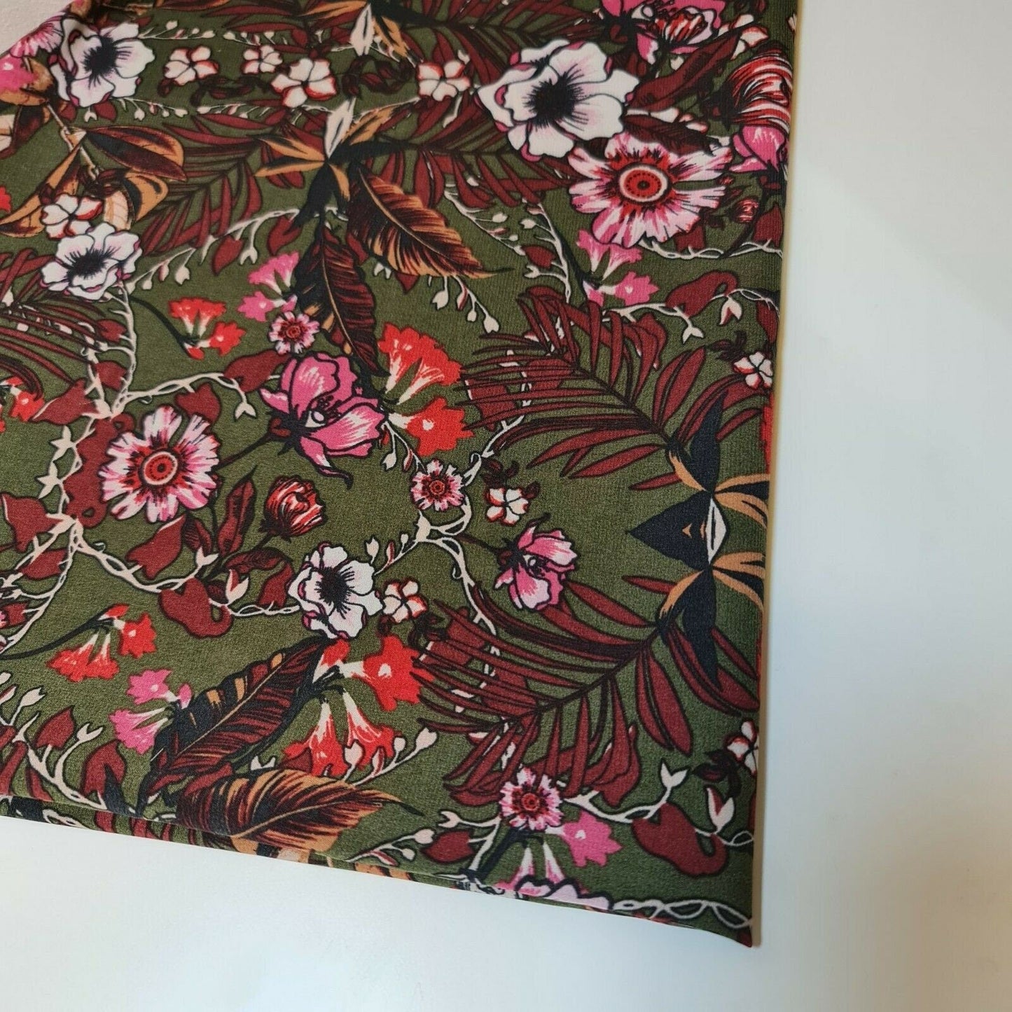 Floral, Polka, Animal & Paisley Printed Fabric – 58" Wide Georgette, Chiffon & Crepe Dress Material