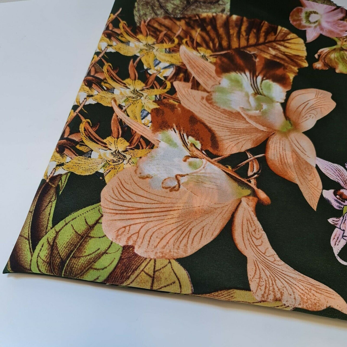 Floral, Polka, Animal & Paisley Printed Fabric – 58" Wide Georgette, Chiffon & Crepe Dress Material