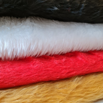 Fun Faux Fur Fabric – Soft Luxury Short Pile Furry Material for Crafts, Costumes & Décor by the Metre