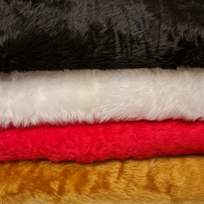 Fun Faux Fur Fabric – Soft Luxury Short Pile Furry Material for Crafts, Costumes & Décor by the Metre