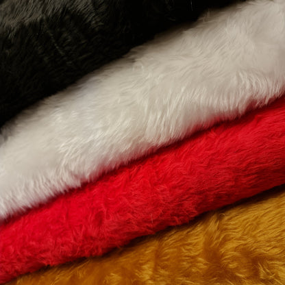Fun Faux Fur Fabric – Soft Luxury Short Pile Furry Material for Crafts, Costumes & Décor by the Metre