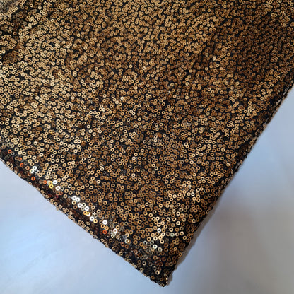 Sequin Fabric – Sparkly Shiny Bling, 58" Wide Dress, Craft & Table Drape Material with 50" Embroidered Sequins
