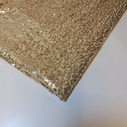 Sequin Fabric – Sparkly Shiny Bling, 58" Wide Dress, Craft & Table Drape Material with 50" Embroidered Sequins
