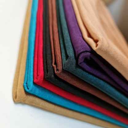 Plain Solid ITY Jersey Fabric – 58" Wide Nylon Lycra 4-Way Stretch Spandex Dress & Swim Material