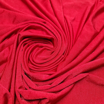 Plain Solid ITY Jersey Fabric – 58" Wide Nylon Lycra 4-Way Stretch Spandex Dress & Swim Material