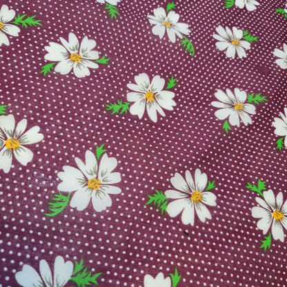 Printed Polycotton Fabric – 44" Wide – Floral, Animal, Nautical, Stars, Stripes, Fruit & Seasonal Craft Material by the Metre
