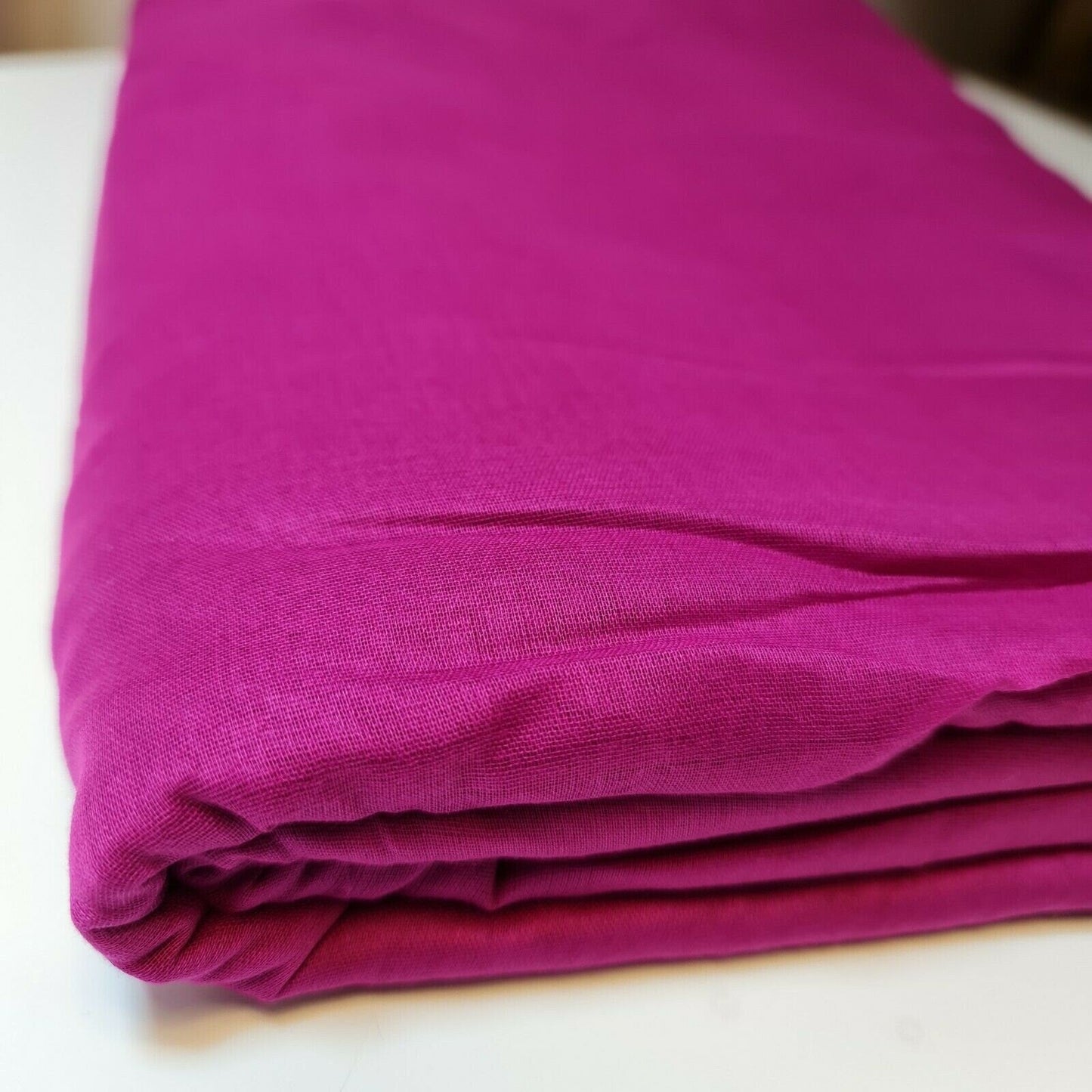 100% Cotton Muslin Fabric – Sheer Gauze Plain Weave for Dress Lining, Crafts & Cheesecloth