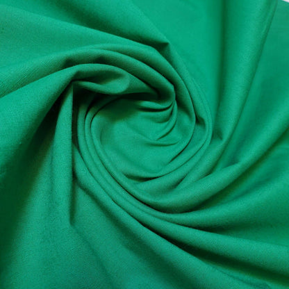 100% Cotton Cambric Poplin Fabric – Soft Egyptian Cotton, 44” Wide | Plain, Lightweight Material for Dressmaking & Crafts