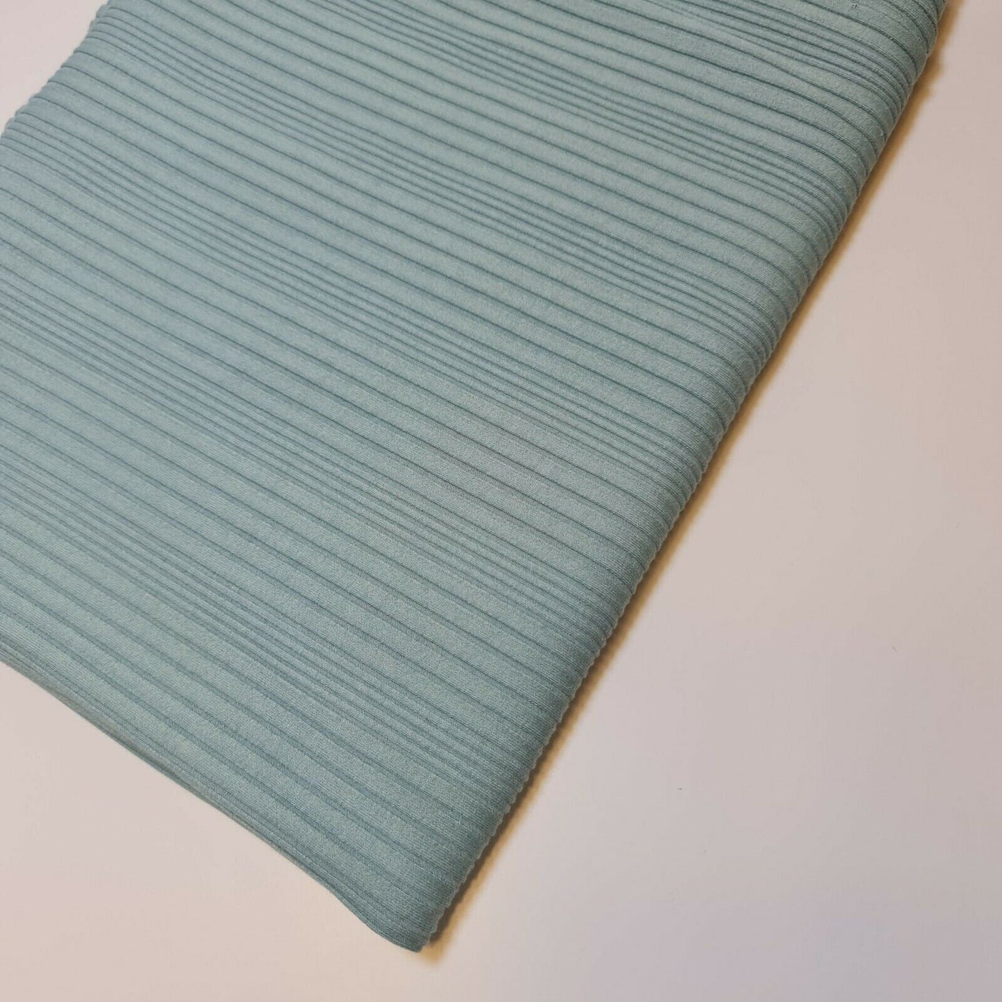 Ribbed Stretch Jersey Fabric – 58" Wide Viscose Polyester Spandex Blend – 4-Way Stretch Dress & Craft Material by the Metre