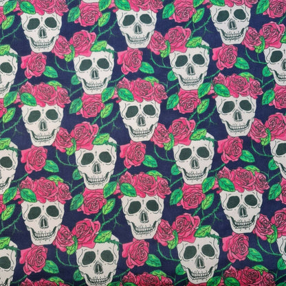 Printed Polycotton Fabric – 44" Wide – Floral, Animal, Nautical, Stars, Stripes, Fruit & Seasonal Craft Material by the Metre