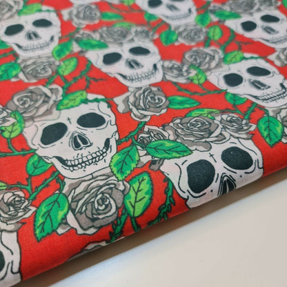 Printed Polycotton Fabric – 44" Wide – Floral, Animal, Nautical, Stars, Stripes, Fruit & Seasonal Craft Material by the Metre